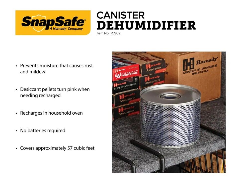 SnapSafe Canister Dehumidifier