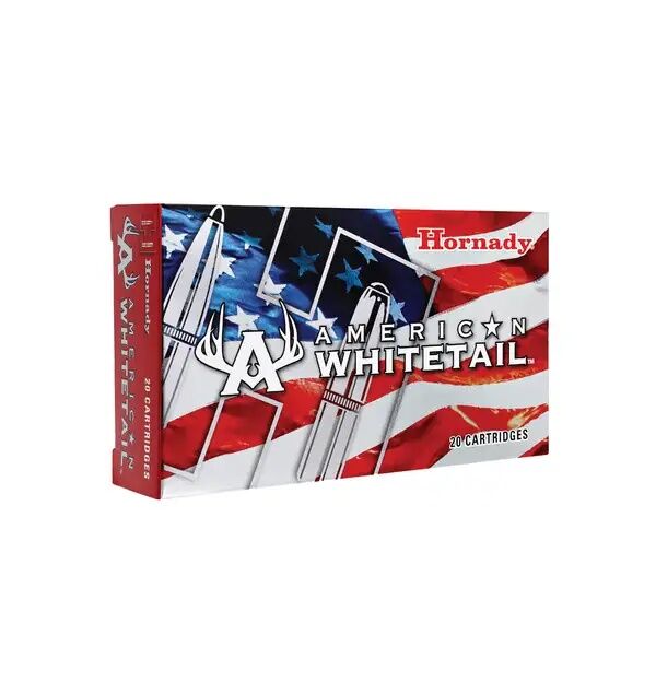 Hornady American Whitetail .308 Win, 150 Grain InterLock SP Rifle Ammo, 20-Rd