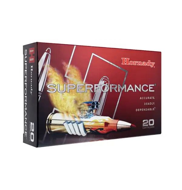 Hornady Superformance .257 Roberts +P, 117 Grain SST Rifle Ammo, 20-Rd