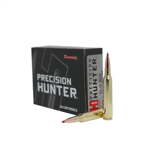 Hornady Precision Hunter .25-06 Rem, 110 Grain ELD-X Rifle Ammo, 20-Rd