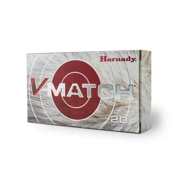 Hornady V-Match 22 ARC, 62 Grain ELD-VT Rifle Ammo, 20-Rd