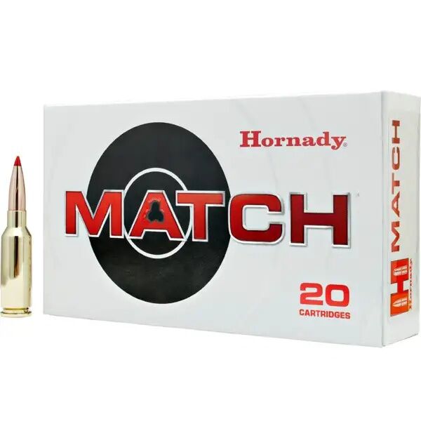 Hornady Match 6mm ARC, 108 Grain ELD Match Rifle Ammo, 20-Rd