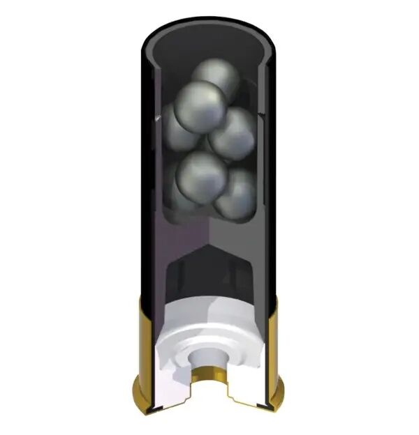 Hornady Black 12 Gauge 2 3/4" #00 Buckshot, 10-Rd