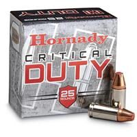 Hornady Critical Duty 9mm, 135 Grain FlexLock Pistol Ammo, 25-Rd