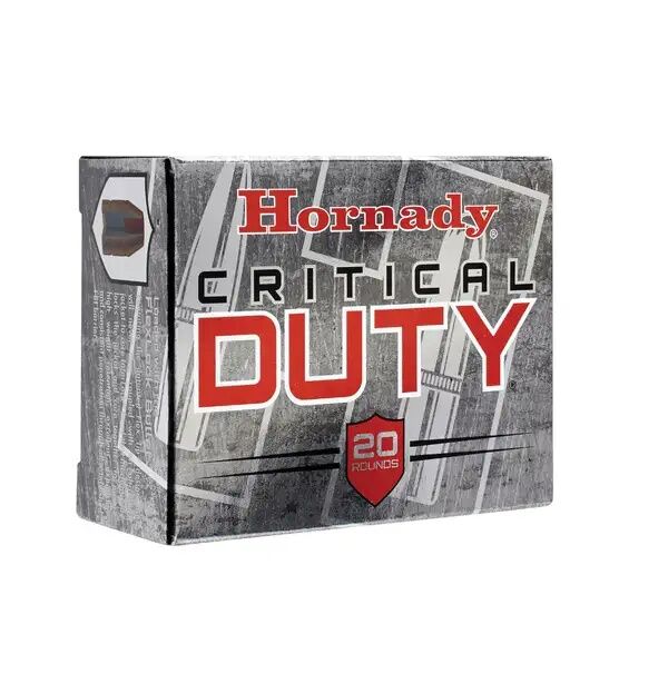 Hornady Critical Duty 9mm, 135 Grain FlexLock Pistol Ammo, 25-Rd