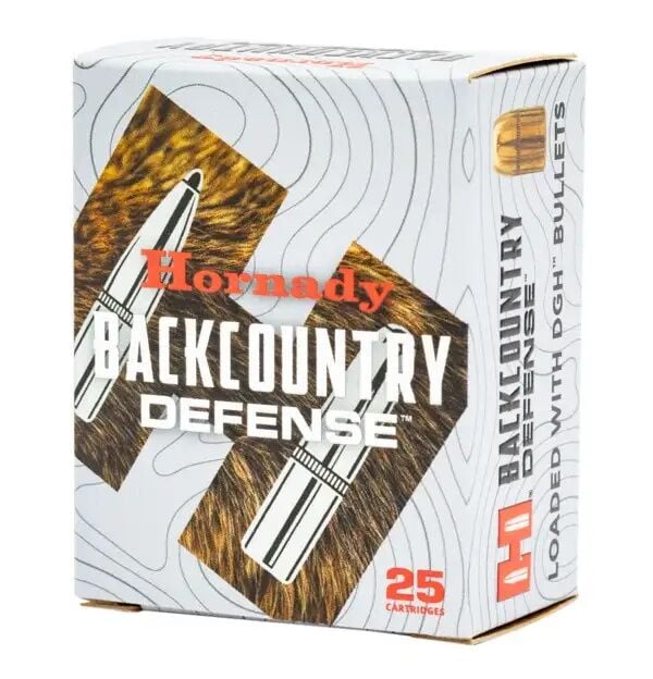 Hornady Backcountry Defense 9mm +P, 138 Grain DGH Pistol Ammo, 25-Rd