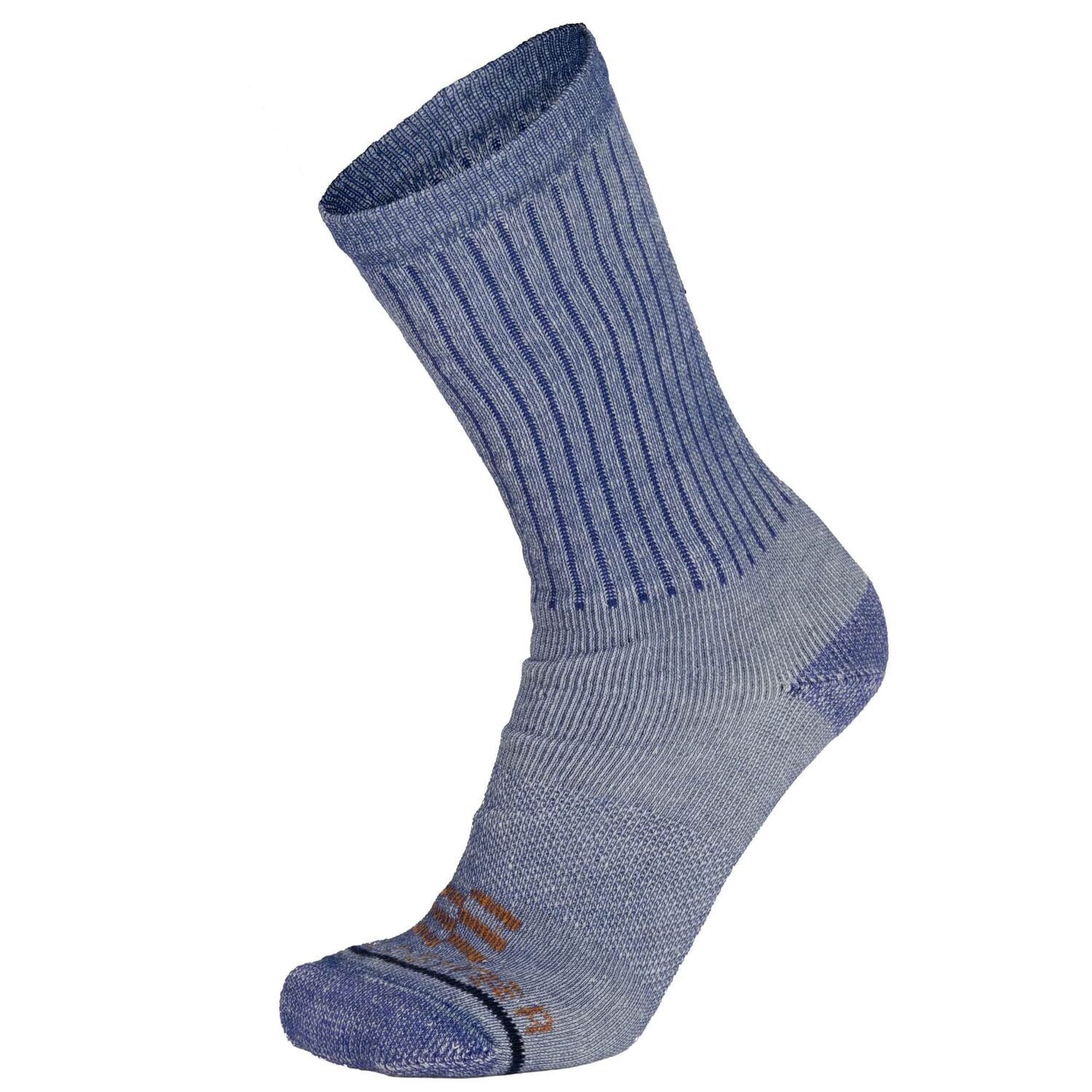 Mobile Warming Women's Wool Sock 2-PK in Purple/Grey