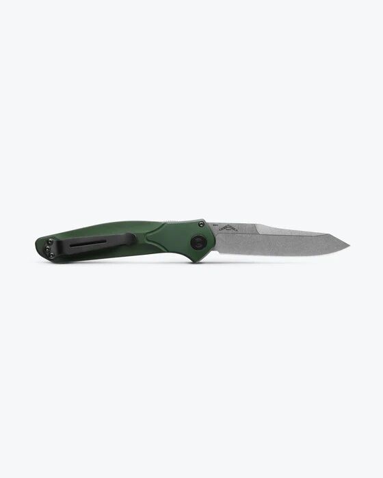Benchmade Green Aluminum 9400 Auto Osborne Knife