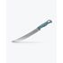 Benchmade Fishcrafter Depth Blue Santoprene Trailing Point Fixed Blade Knife, 9-In