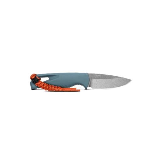Benchmade Intersect Depth Blue Santoprene Drop-Point Fixed Blade Knife