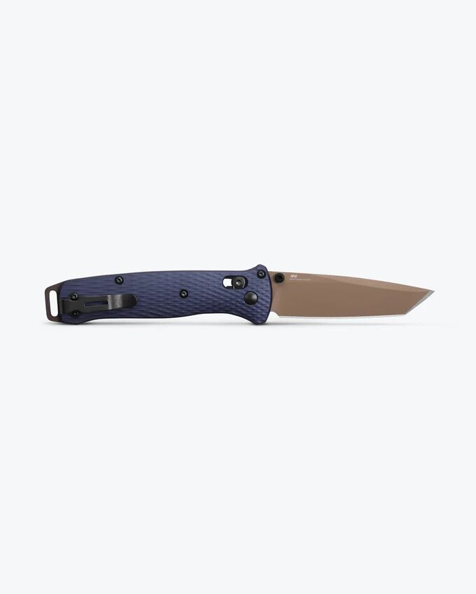 Benchmade Bailout Crater Blue Aluminum Folding Knife, 3.38-In