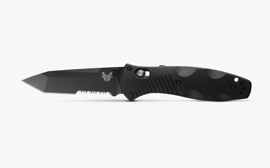 Benchmade Barrage Black Valox Knife, 3.6-In