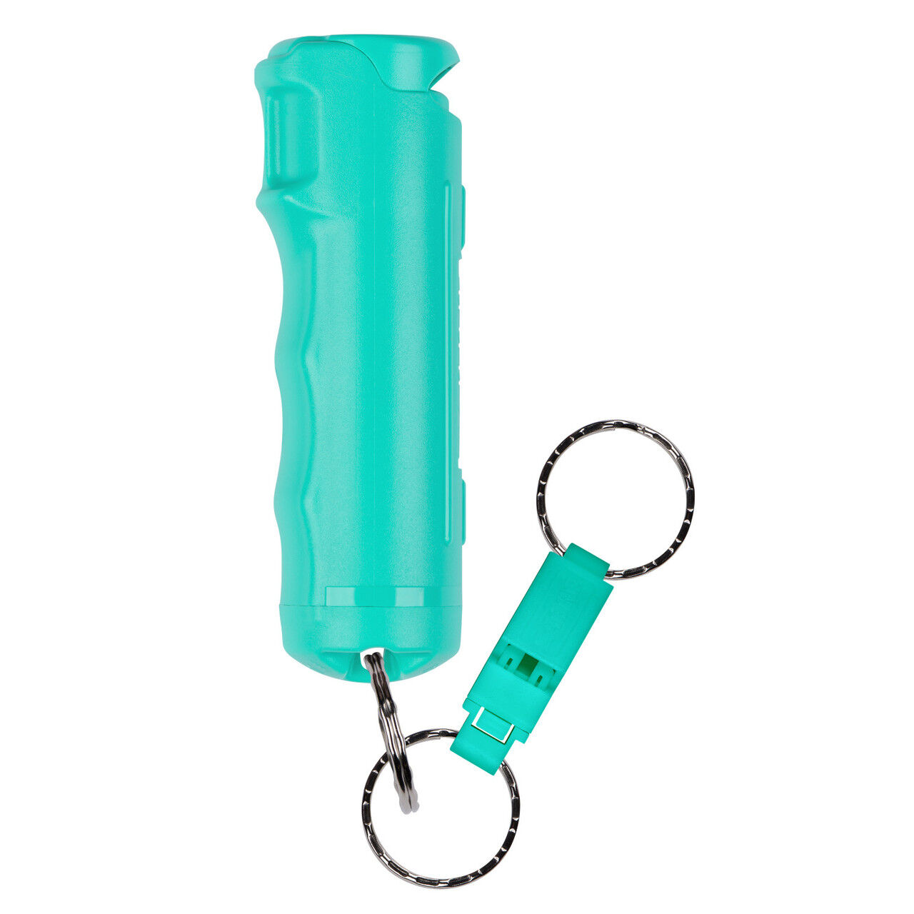 Sabre 2 In 1 Pepper Gel With Detachable Safety Whistle Keychain Mint