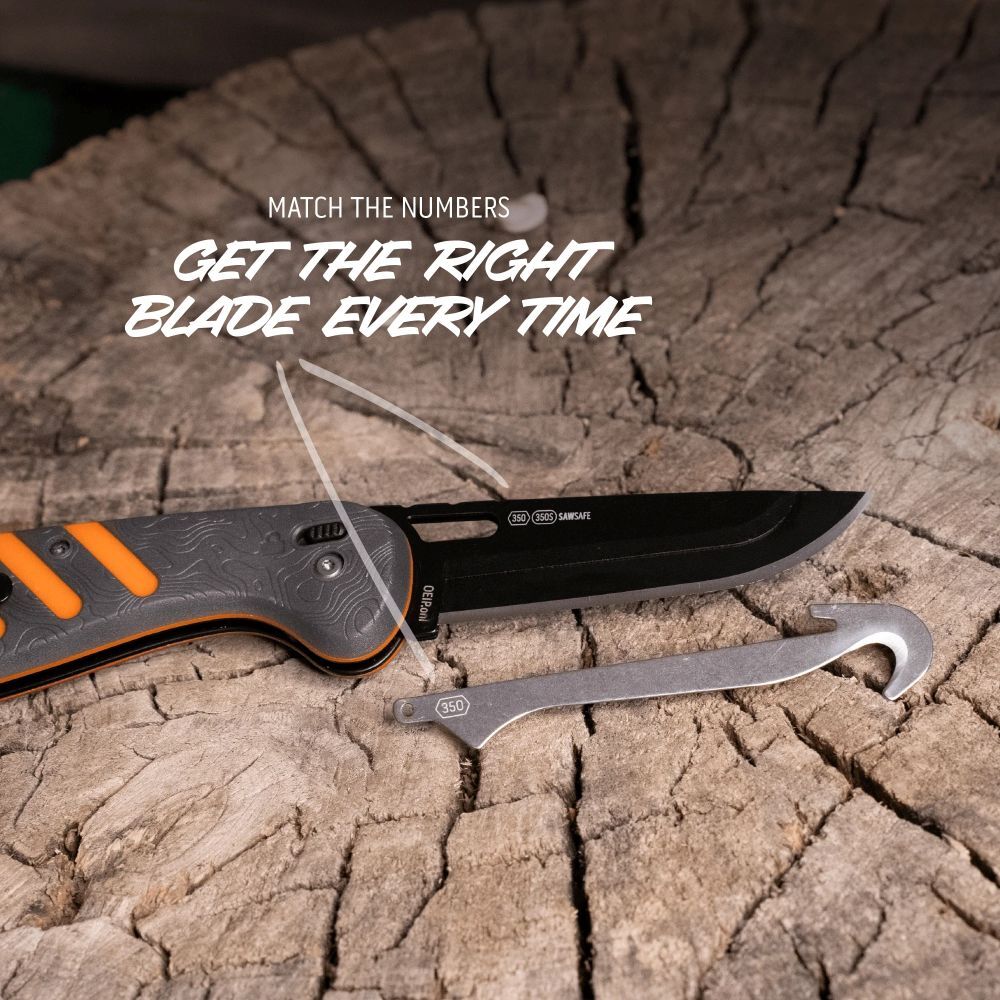 Outdoor Edge Razor HTX Folding Knife, 3.5-In