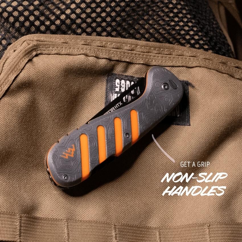 Outdoor Edge Razor HTX Folding Knife, 3.5-In