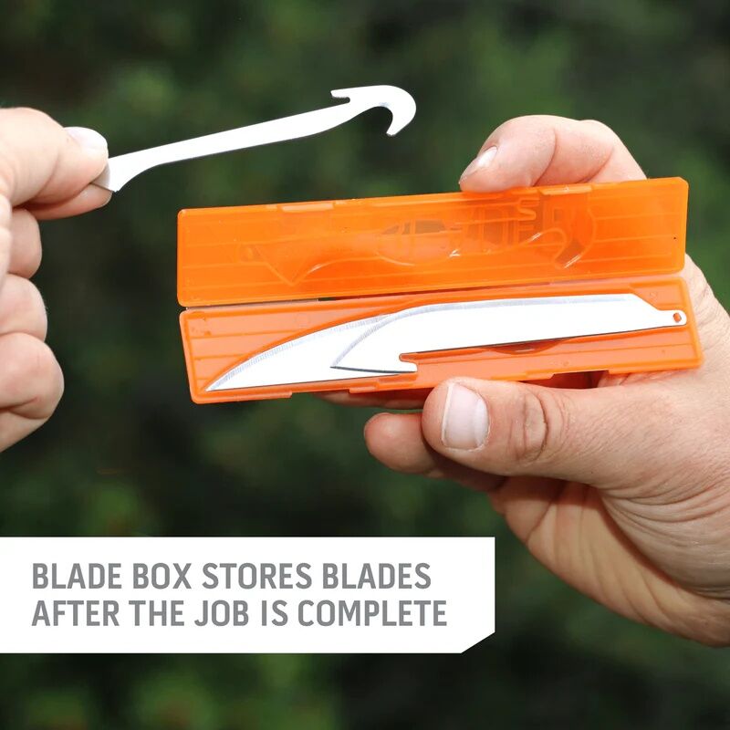 Outdoor Edge RazorSafe 360/500 Combo Replacement Blade Pack, 6-Pk