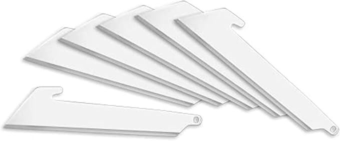Outdoor Edge 3-In RazorSafe Utility Blade Replacement, 6-Pc