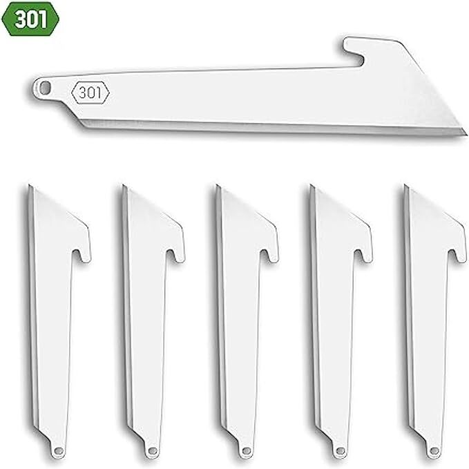 Outdoor Edge 3-In RazorSafe Utility Blade Replacement, 6-Pc