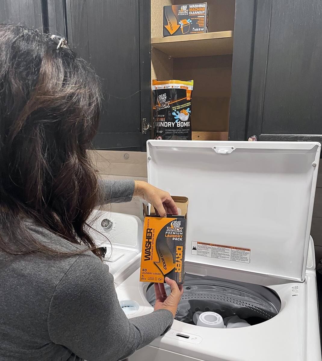 Dead Down Wind Black Premium Laundry Detergent Sheet / Dryer Sheet Combo, 40-Pk