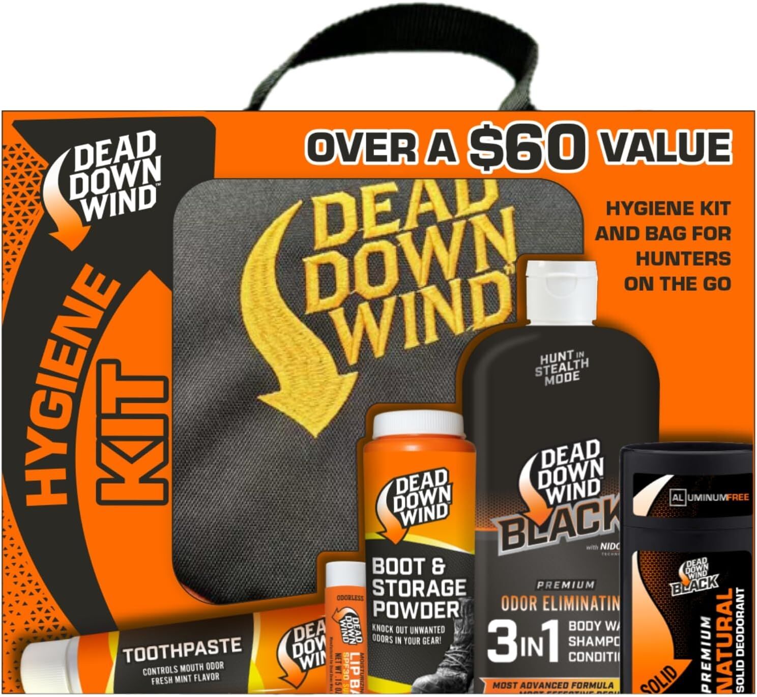 Dead Down Wind All-In-One Hygiene Kit And Bag