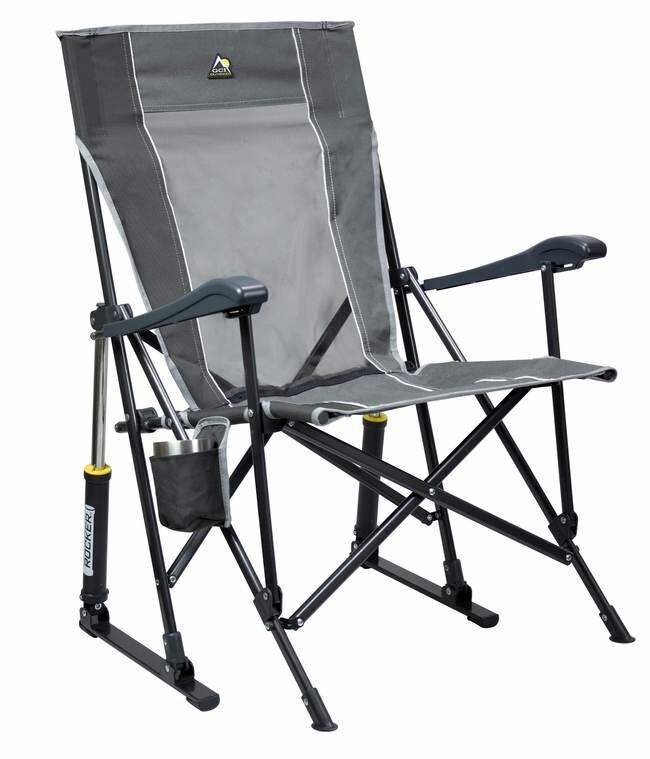 GCI Outdoor Road Trip Rocker - Mercury Gray