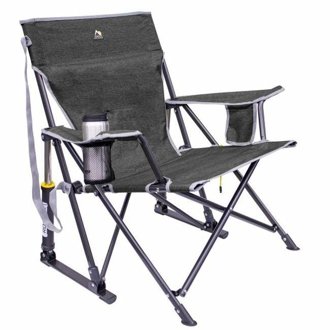 GCI Outdoor Kickback Rocker - Pewter - Camp Chairs & Furniture