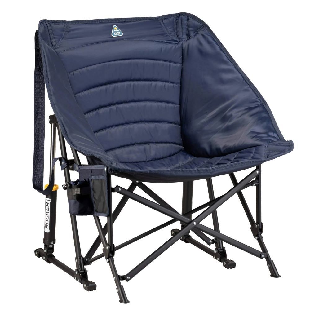 GCI Outdoor Navy Puff Rocker