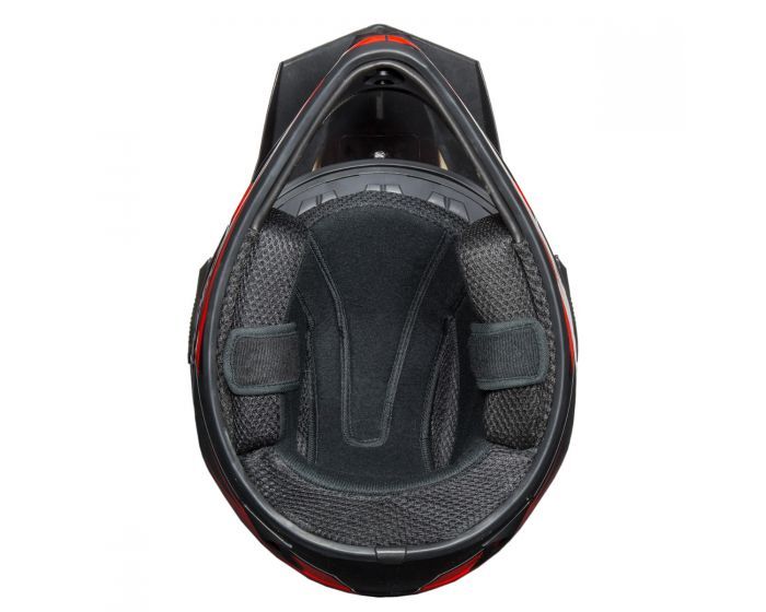 Raider RX1 Adult MX Off-Road Red Helmet