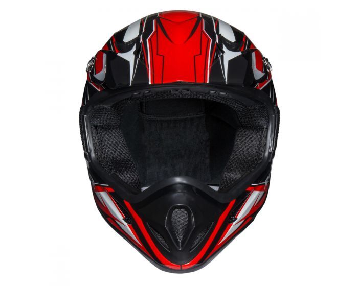 Raider RX1 Adult MX Off-Road Red Helmet