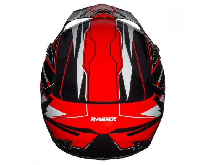 Raider RX1 Adult MX Off-Road Red Helmet