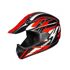 Raider RX1 Adult MX Off-Road Red Helmet