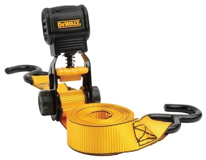 DEWALT Ratchet Tie-Down Straps, 1500 lb., 1 in. x 12 ft., 4-Pk