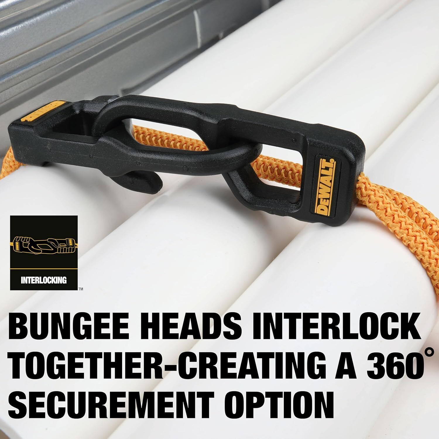 DeWalt Heavy Duty Bungee Cords, 36-In, 4-Pk