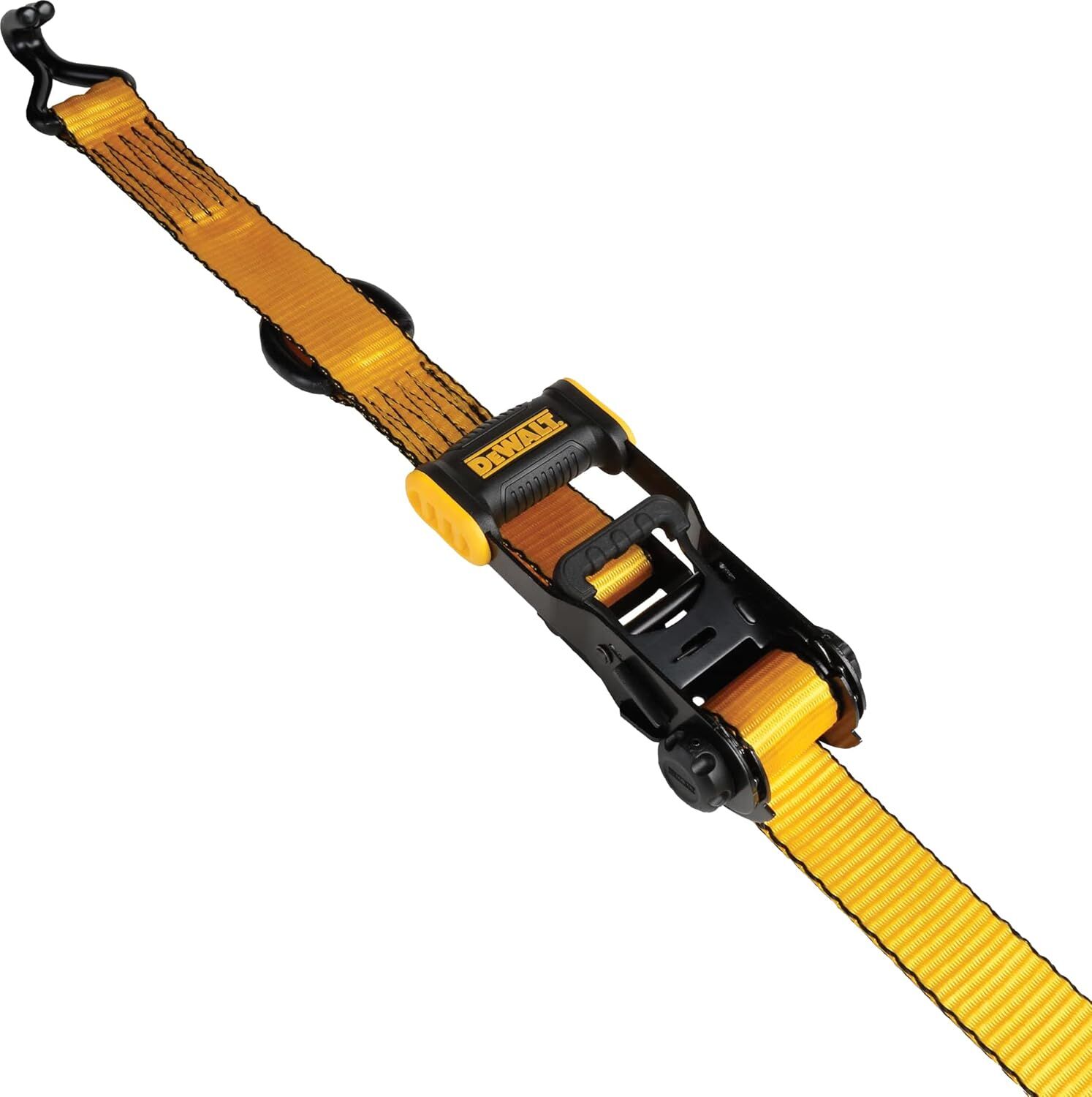 Dewalt Ratchet Tie Down Straps 5000-Lb Break Strength, 1.5-In x 16-Ft, 2-Pk