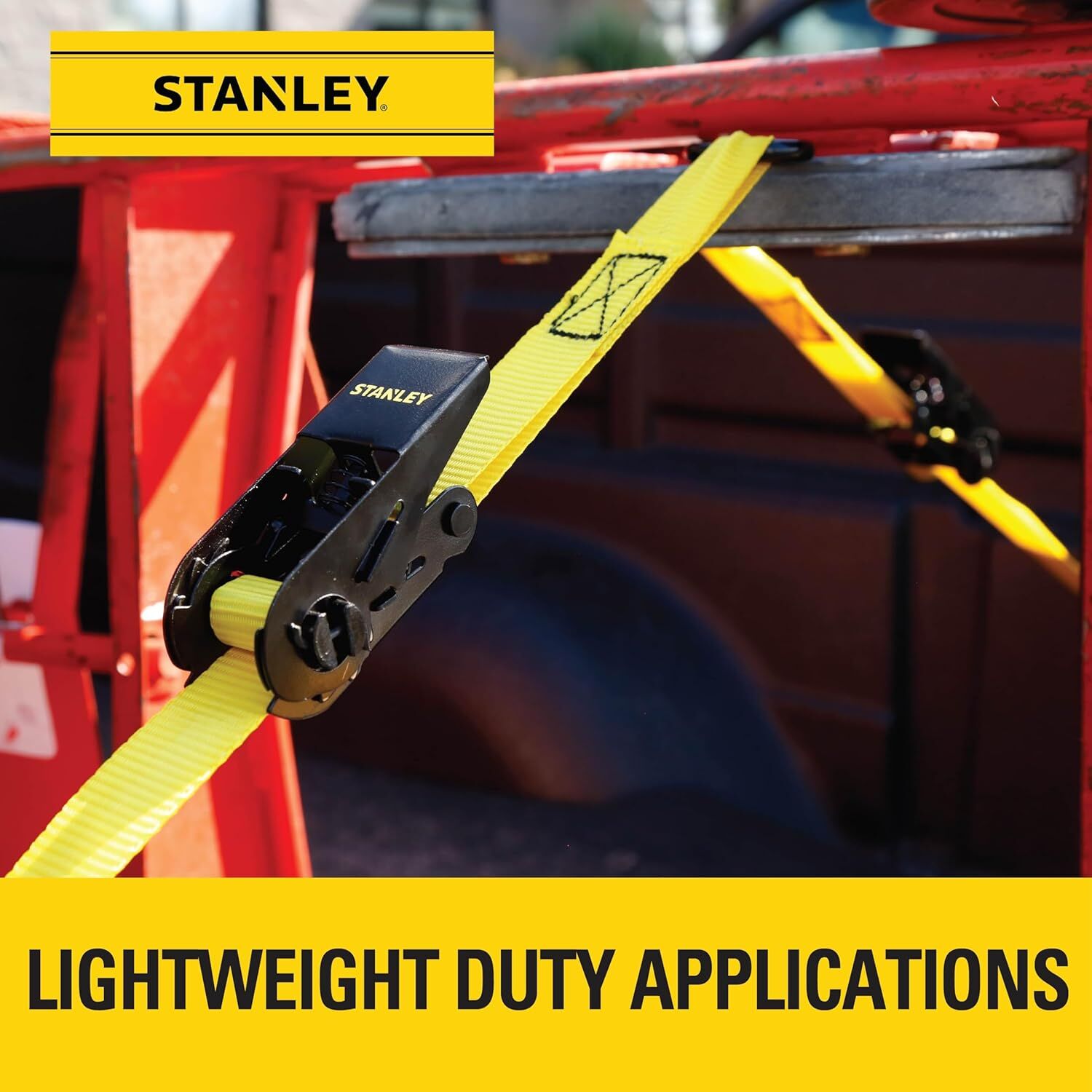 Stanley 1-In X 10-Ft Ratchet Straps, 4-Pk