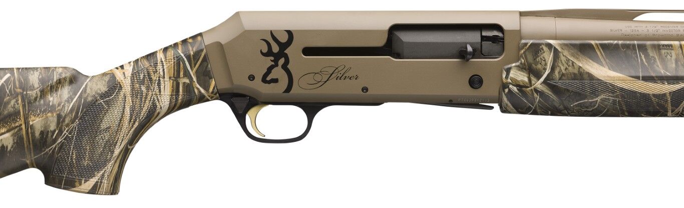 Browning Silver Field 12 Gauge 28" Realtree Max 7 Camo/FDE Semi-Auto Shotgun, 4-Rd