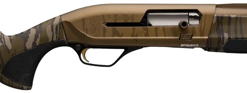 Browning Maxus II Wicked Wing 12 Gauge 28" Mossy Oak Bottomland Camo Semi-Auto Shotgun, 4-Rd