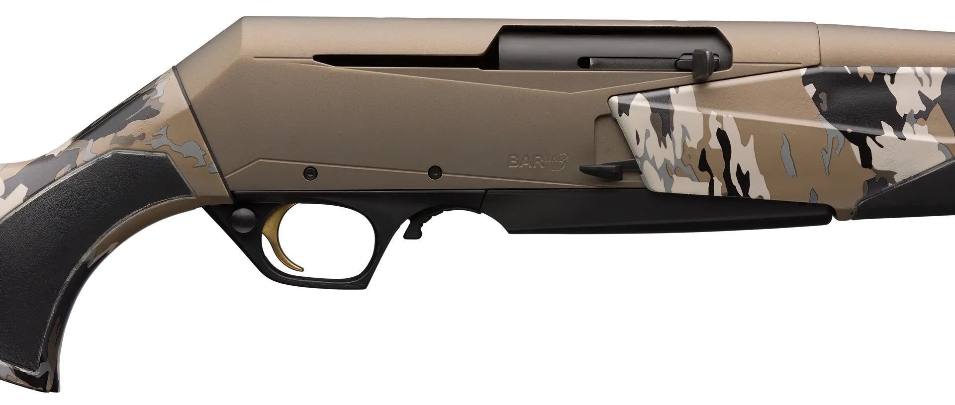 Browning BAR MK 3 Speed .308 Win 22" Ovix Camo/Smoke Bronze Semi-Auto Rifle, 4-Rd