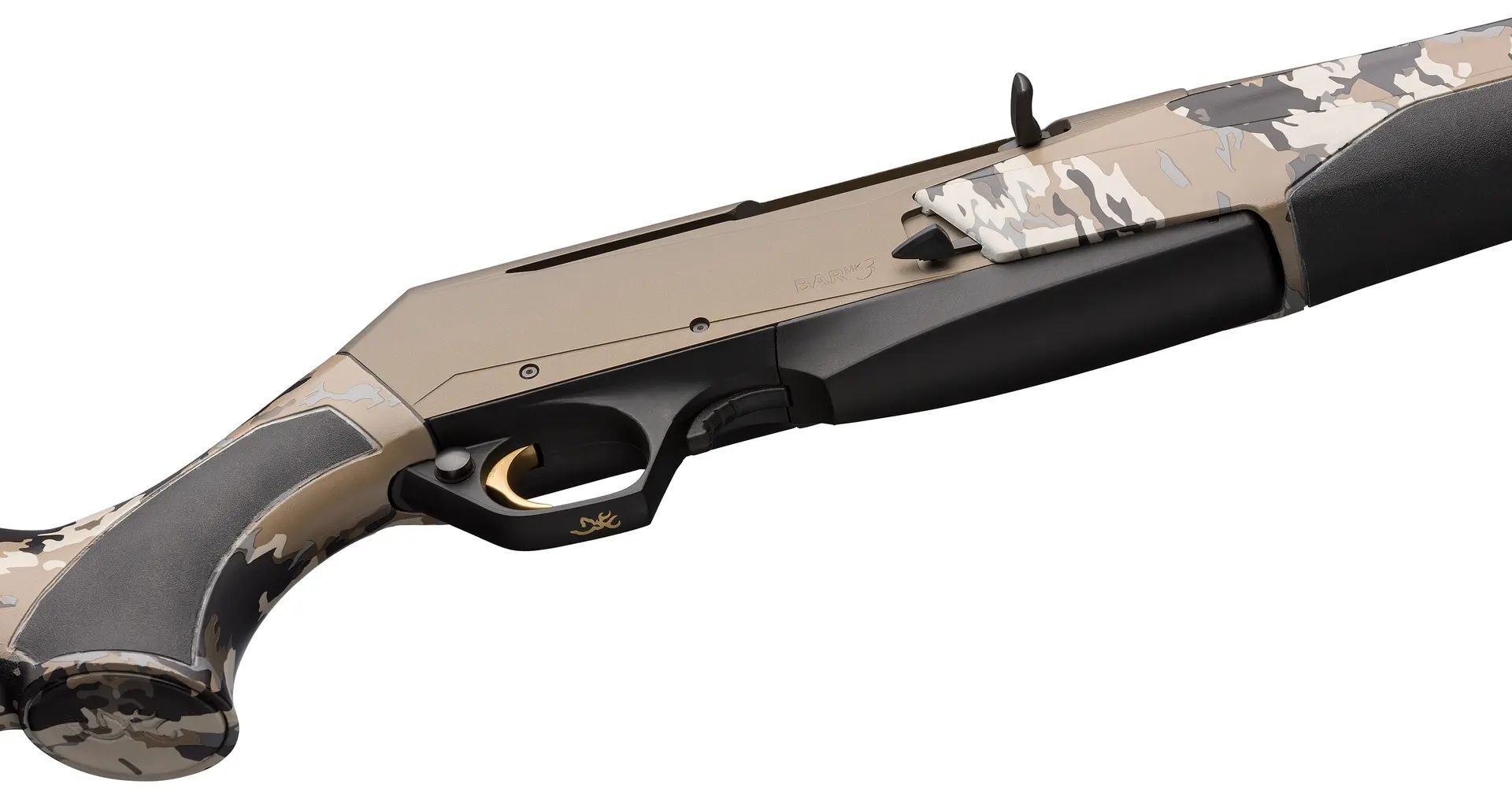 Browning BAR MK 3 Speed .308 Win 22" Ovix Camo/Smoke Bronze Semi-Auto Rifle, 4-Rd