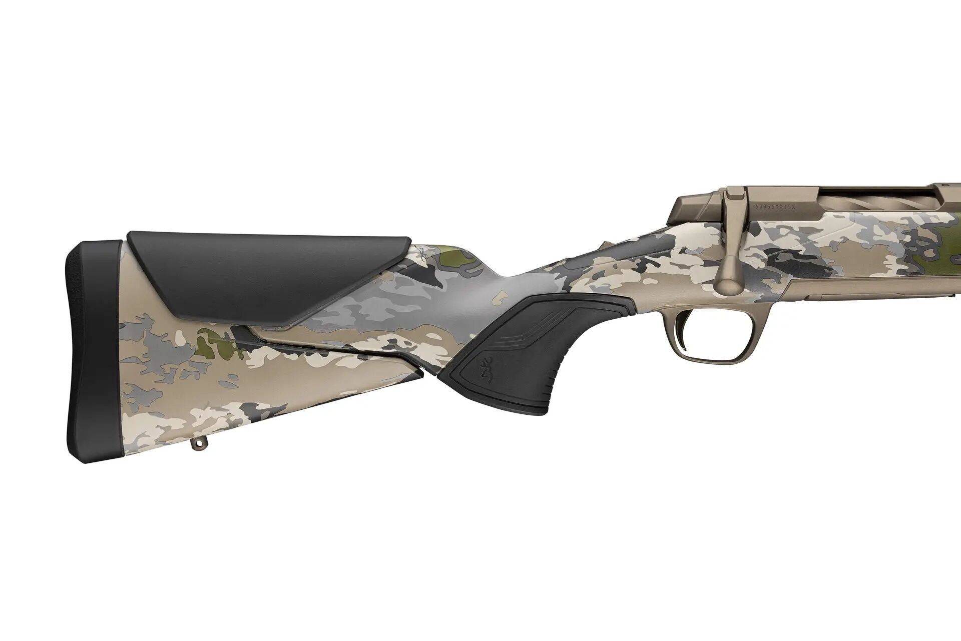 Browning X-Bolt 2 Speed 6.5 PRC 24" OVIX Camo Smoked Bronze Threaded Barrel Bolt Action Rifle, 3-Rd