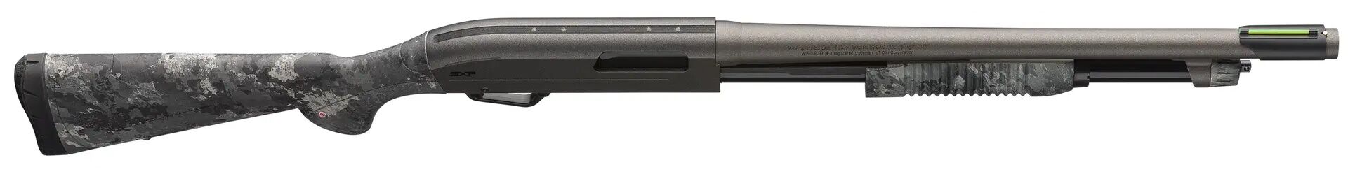 Winchester SXP Defender 12 Gauge 18" TrueTimber Midnight Camo Gray Pump Action Shotgun, 5-Rd