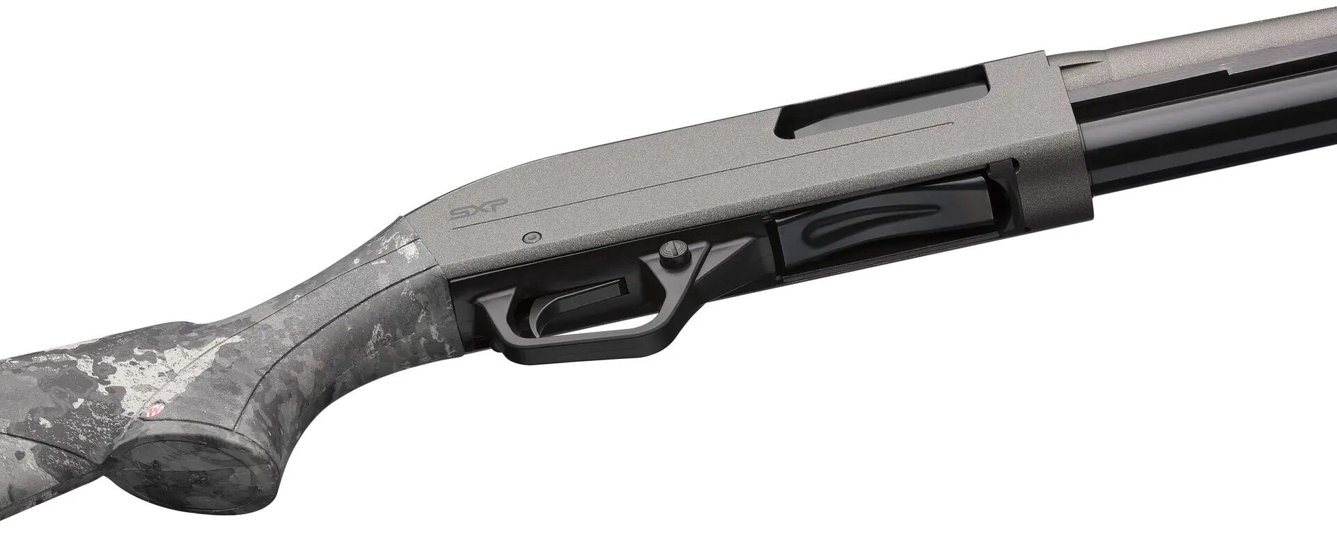 Winchester SXP Defender 12 Gauge 18" TrueTimber Midnight Camo Gray Pump Action Shotgun, 5-Rd