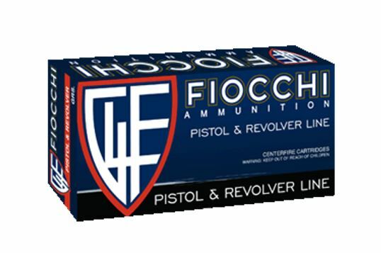 Fiocchi .38 Super, 129 Grain, FMJ Ammunition - 50 Rounds