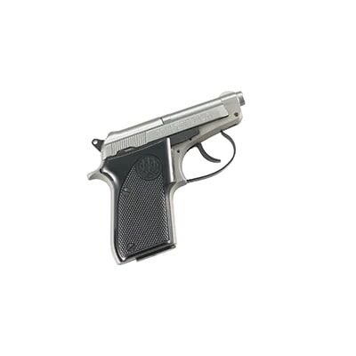 Beretta 21A Bobcat Inox .22 LR Micro Compact Stainless Pistol, 7-Rd