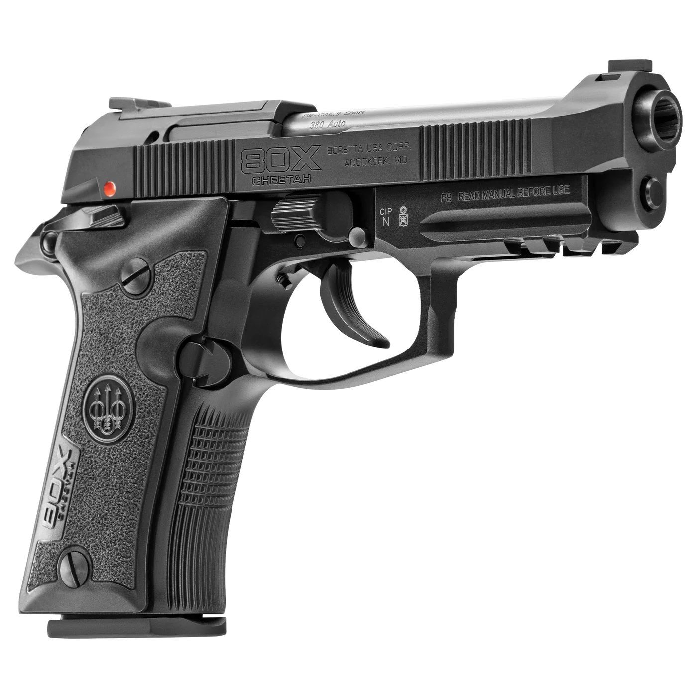 Beretta 80X Cheetah .380 Auto Micro Compact Optics Ready Pistol, 10-Rd