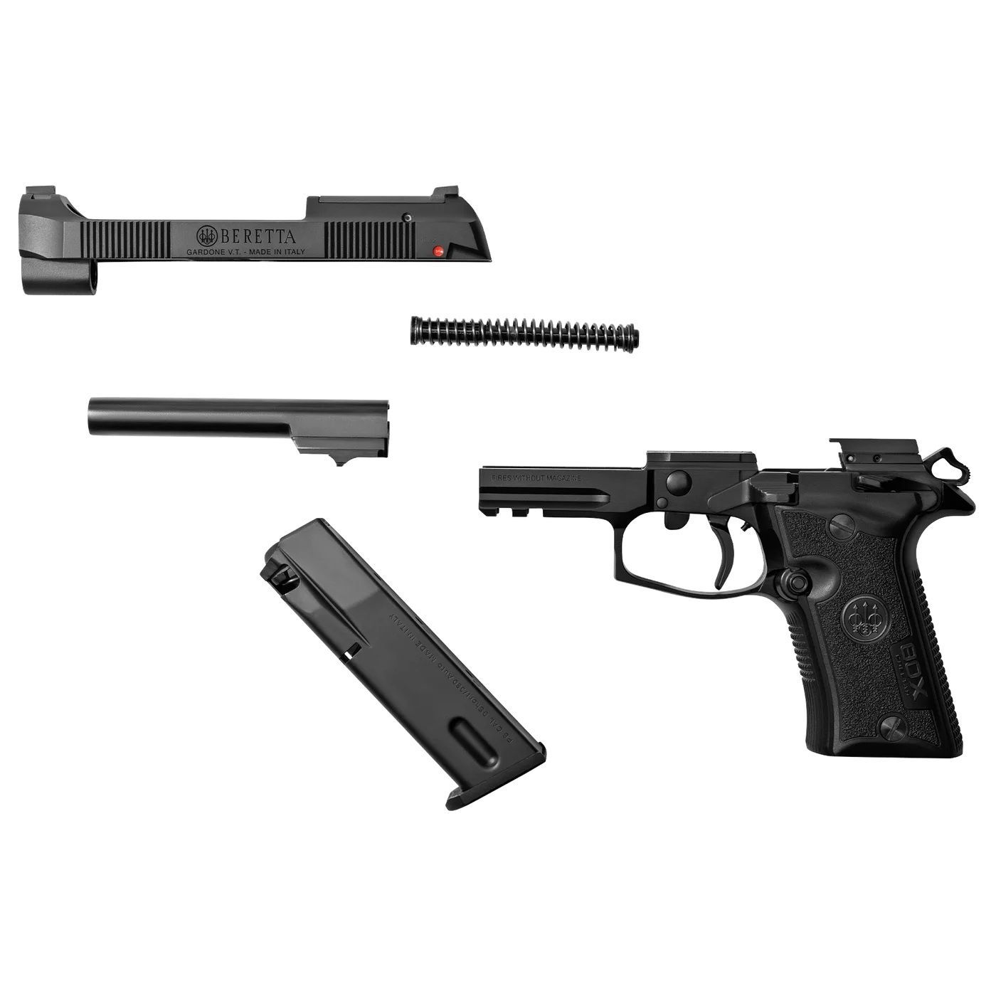 Beretta 80X Cheetah .380 Auto Micro Compact Optics Ready Pistol, 10-Rd