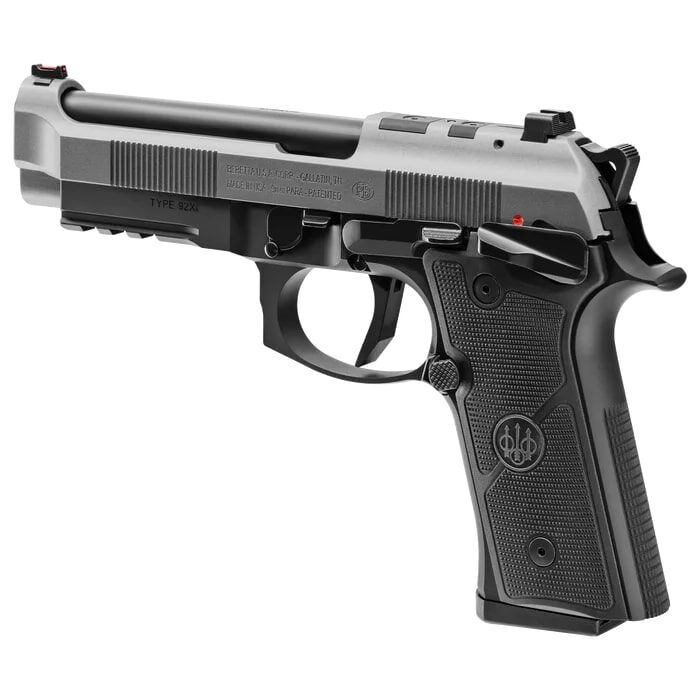 Beretta 92XI SAO 9mm Full Size Gray Optics Ready Pistol, 18-Rd
