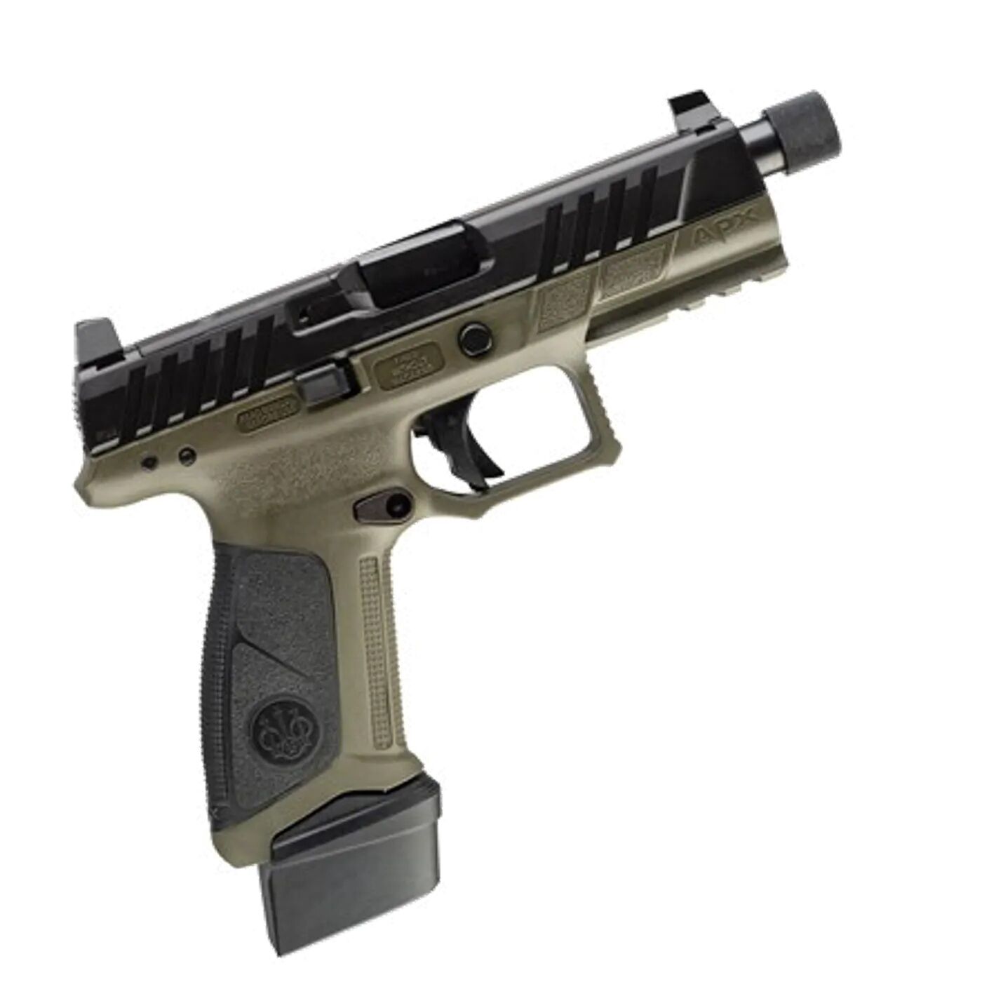 Beretta APX A1 Tactical 9mm Full Size OD Green Optics Ready Pistol, 21-Rd