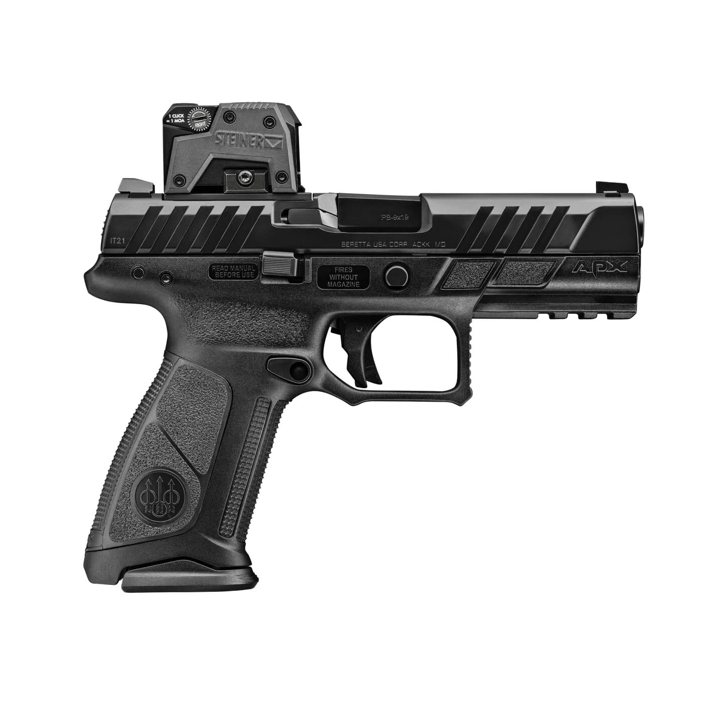 Beretta APX A1 9mm Full Size Optics Ready Pistol, 17-Rd