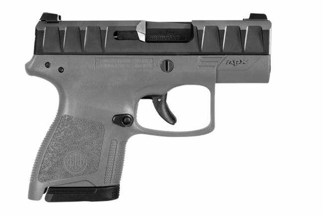 Beretta APX Carry 9mm Micro Compact Wolf Gray Pistol, 8-Rd